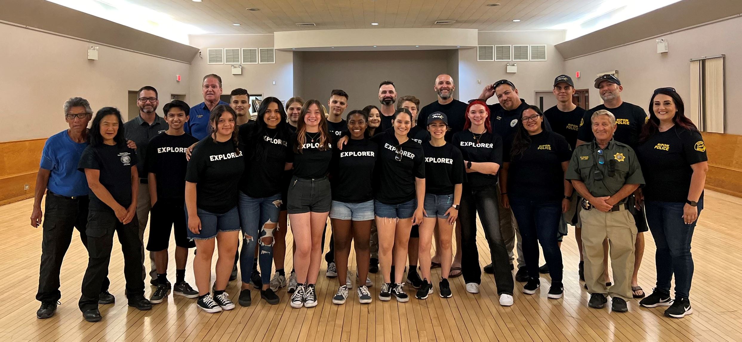Explorers at National Night Out